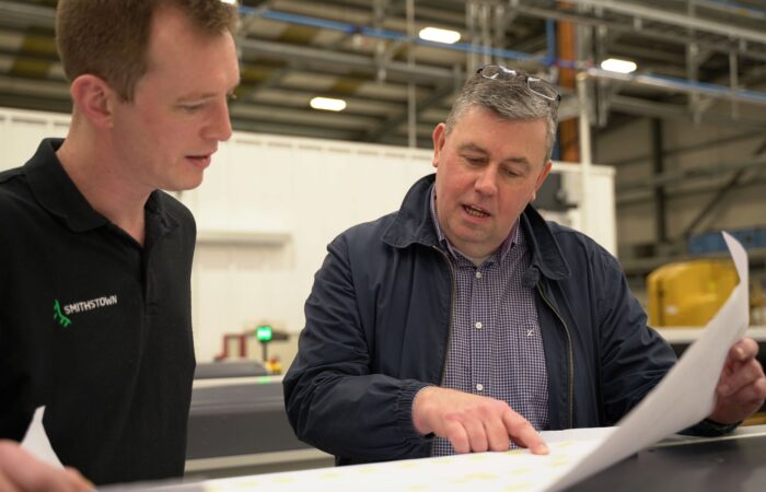 Gerard Henn with Aidan McNamara, Smithstown Light Engineering